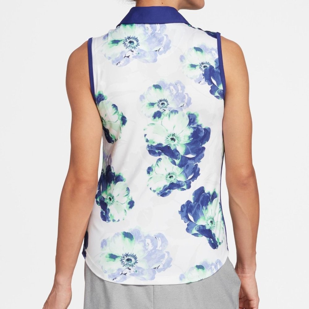 Lady Hagen Magnolia Hydrodri Polo Sleeveless Women's Golf Tennis Sport WGH31219 - Picture 10 of 11